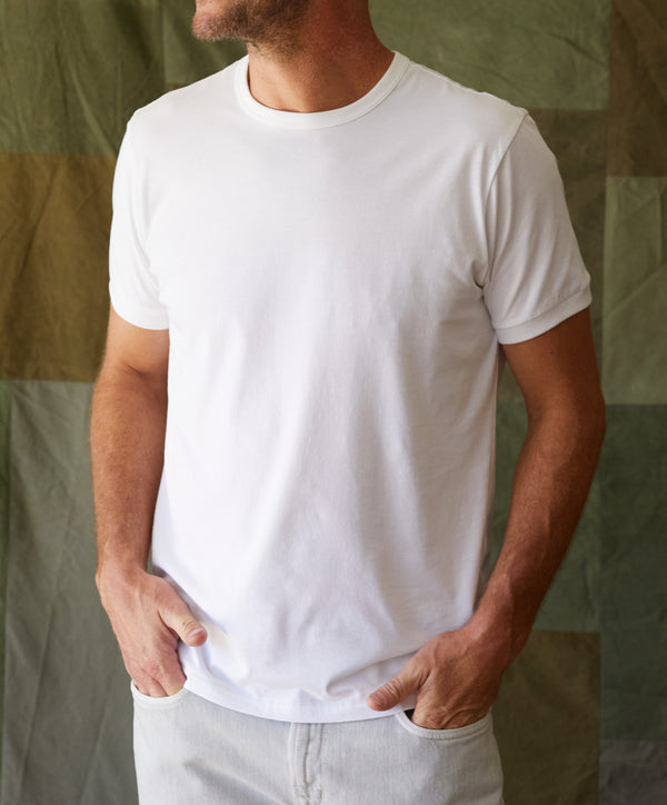 Outerknown Sojourn Tee Bright White