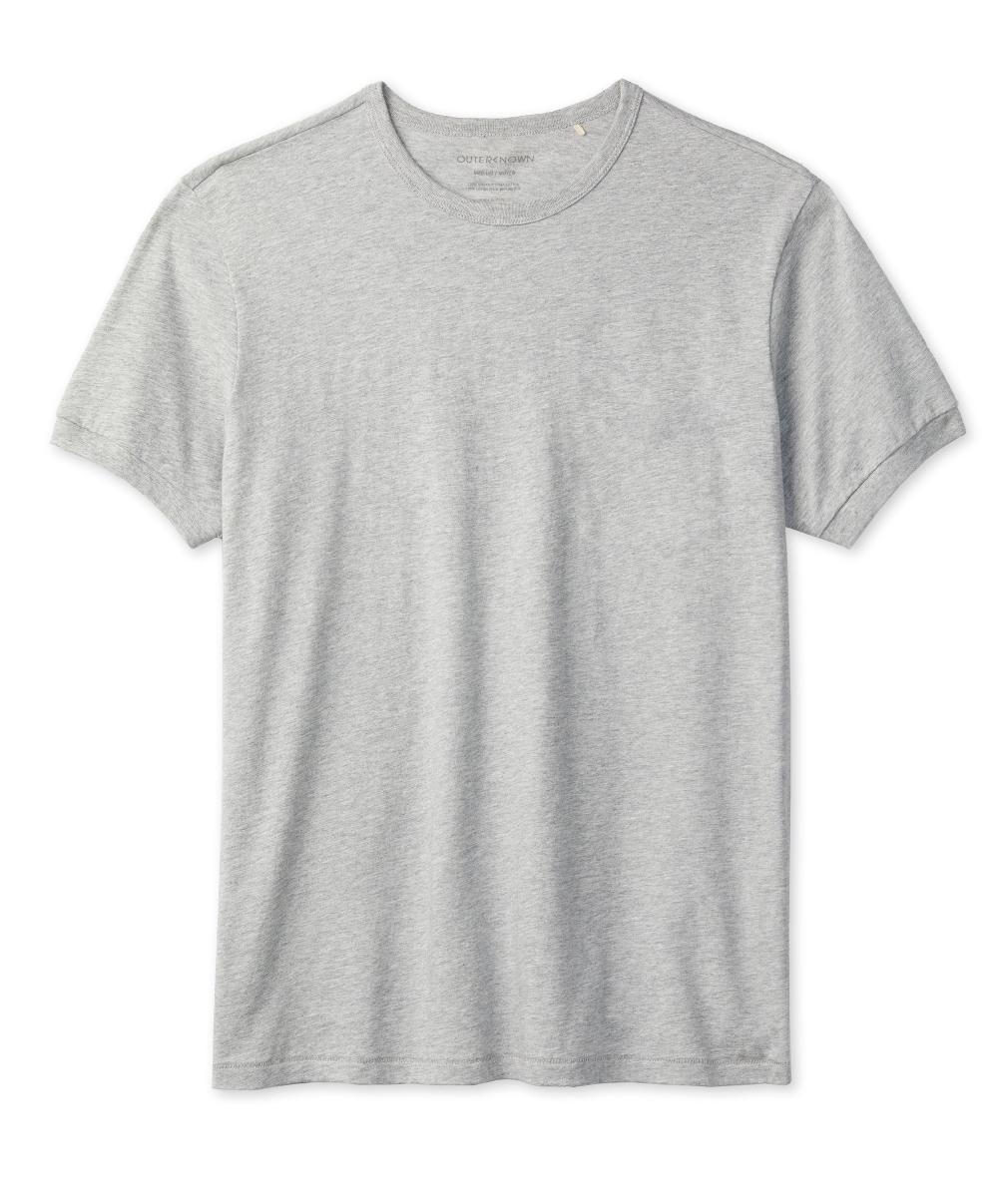 outerknown Sojourn Tee Heather Grey