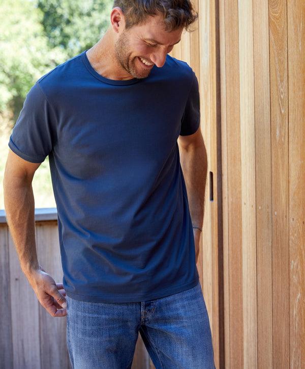 Outerknown Sojourn Tee Indigo