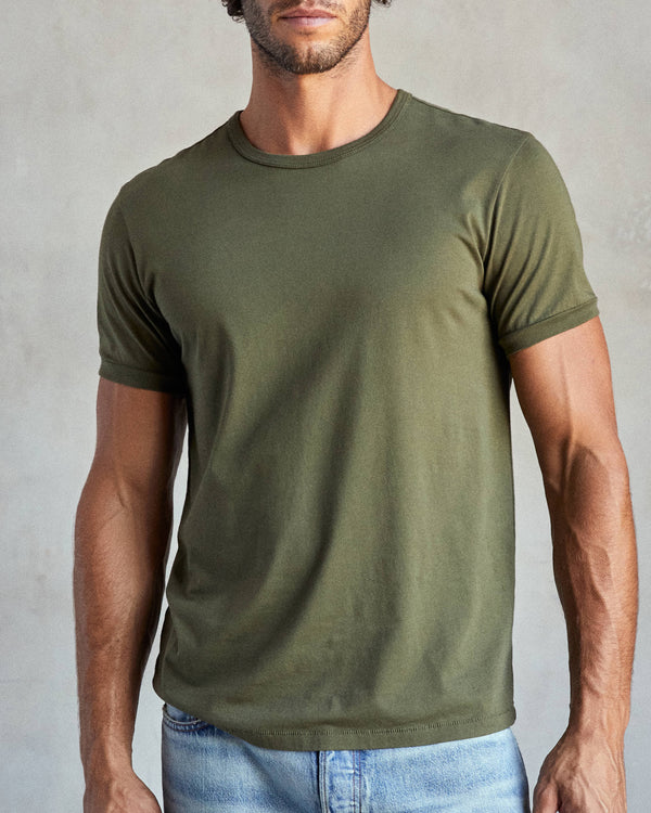Outerknown Sojourn Tee Olive Night