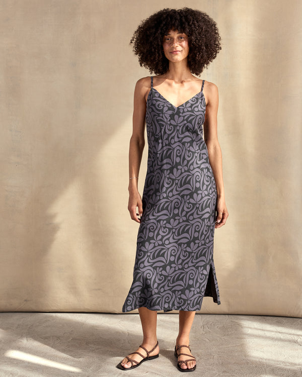 Outerknown Solstice Slip Dress Storm Bailey