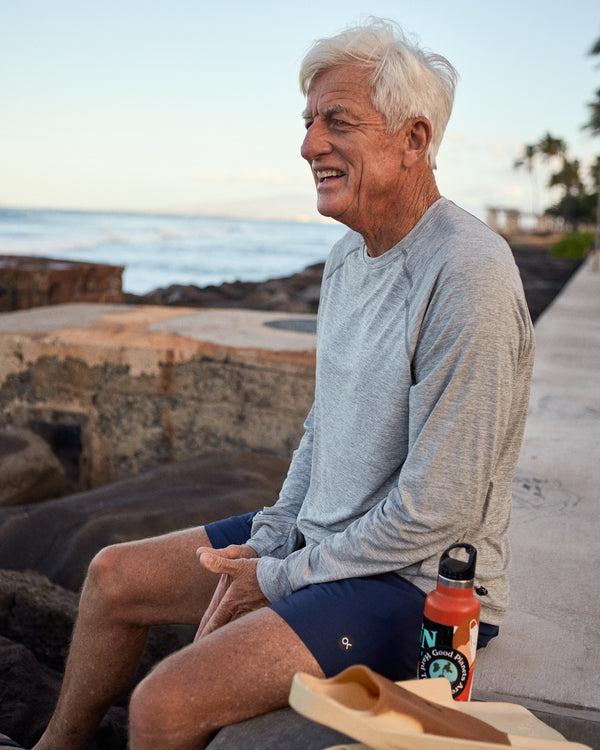 Outerknown Sun Shirt Heather Grey