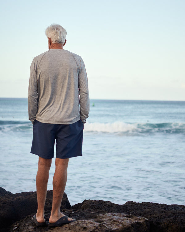Outerknown Sun Shirt Heather Grey