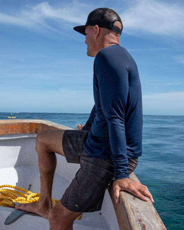 Outerknown Sun Shirt Marine