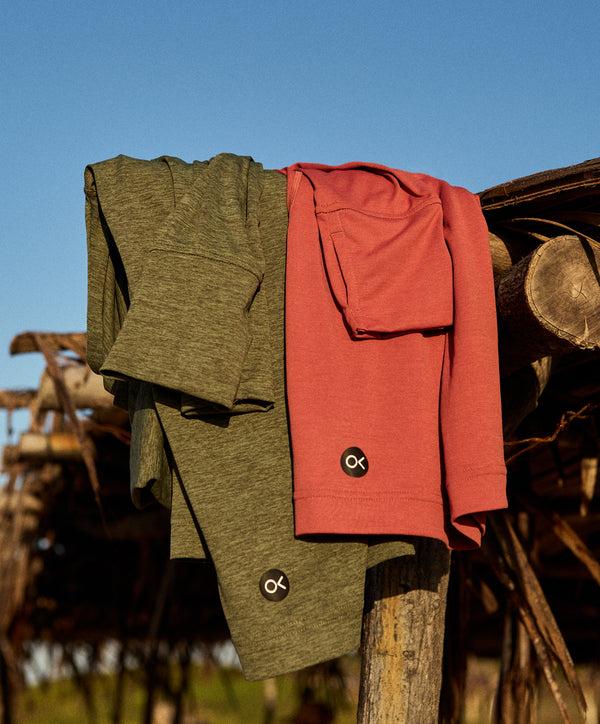 Outerknown Sun Shirt Off Duty Drab