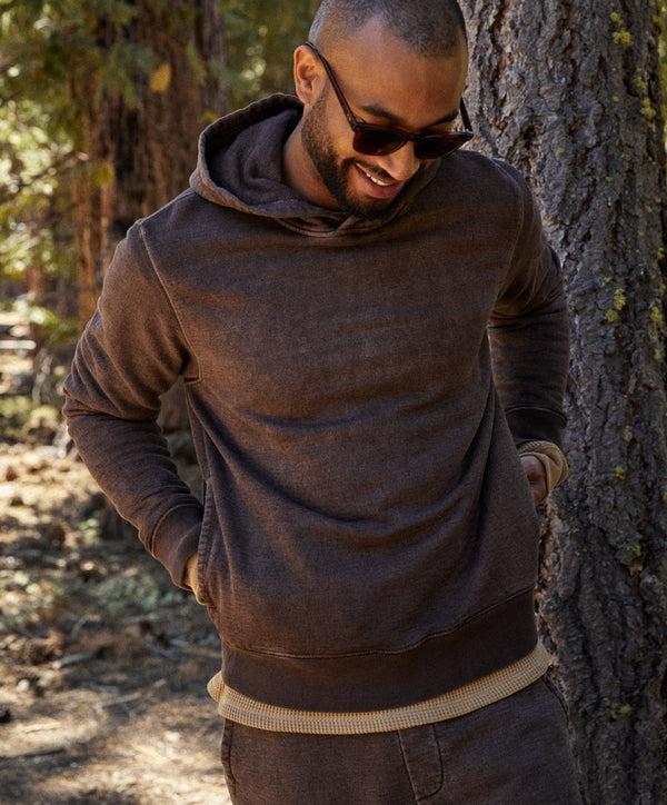 Outerknown Sur Snap Hoodie Coffee