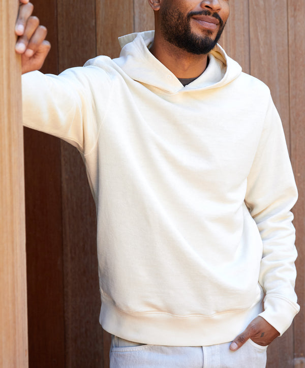 Outerknown Sur Snap Hoodie Salt