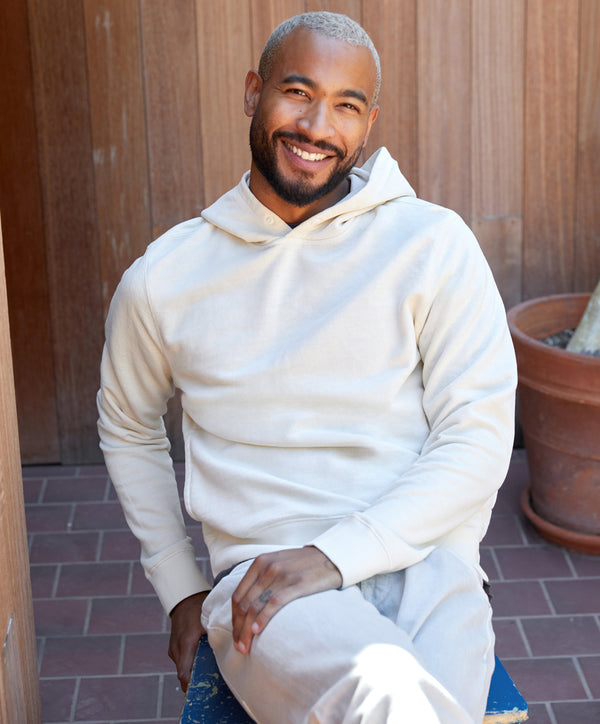 Outerknown Sur Snap Hoodie Salt