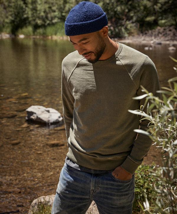 Outerknown Sur Sweatshirt Olive Branch