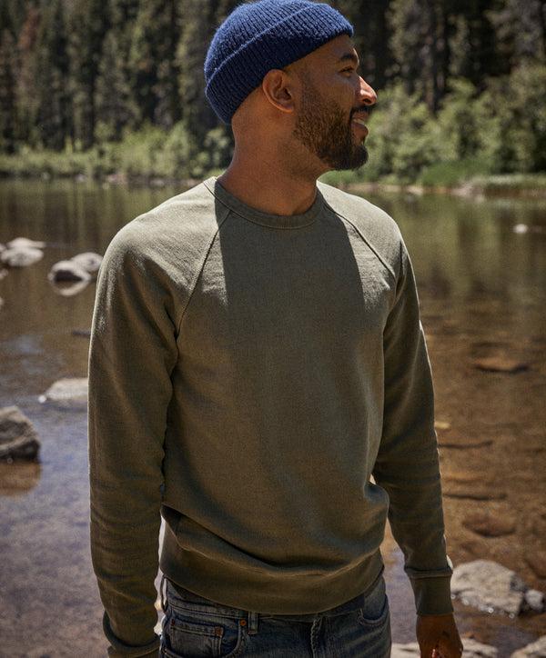 Outerknown Sur Sweatshirt Olive Branch