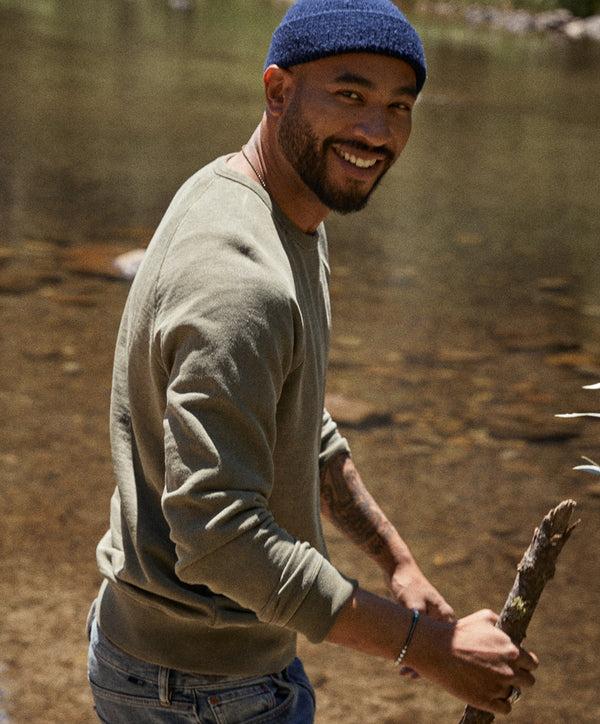 Outerknown Sur Sweatshirt Olive Branch