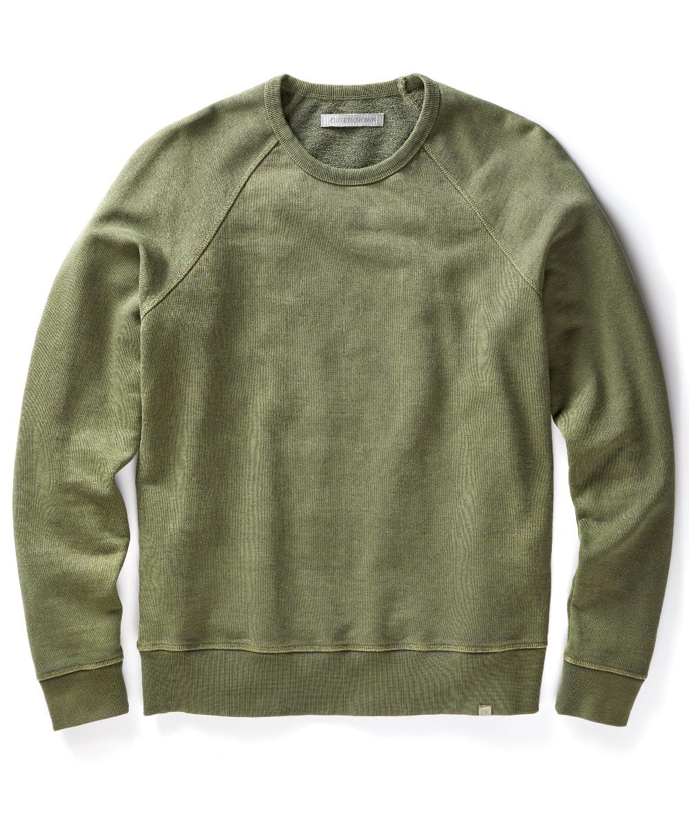 outerknown Sur Sweatshirt Olive Branch