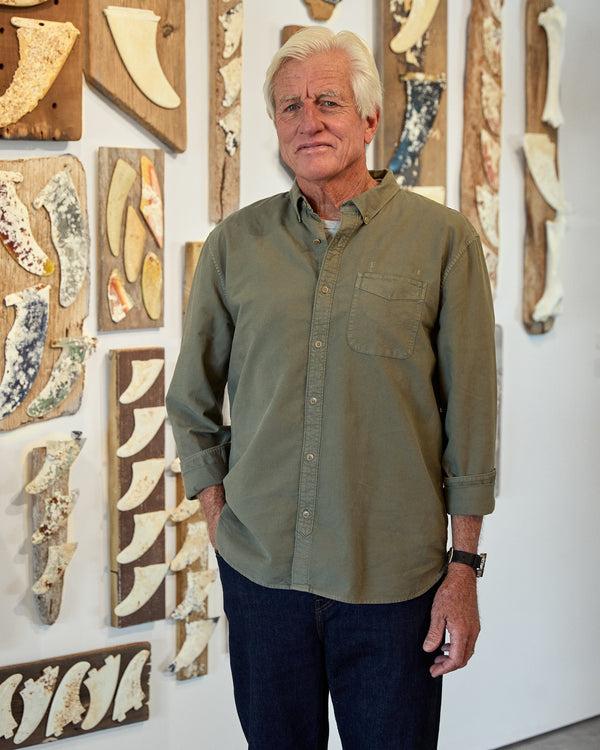 Outerknown The Artist Oxford Wild Mushroom