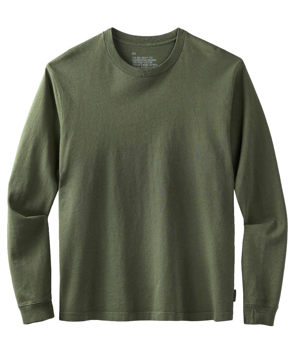 outerknown The Big Heavy Tee Deep Olive