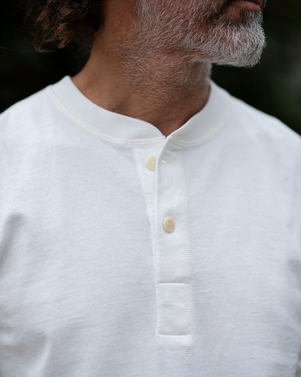 Outerknown The Big Heavy Tee Henley Salt