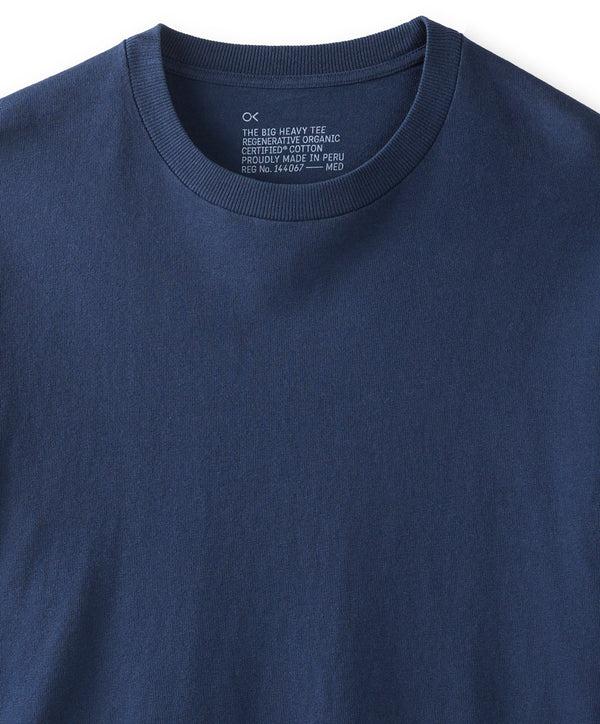 Outerknown The Big Heavy Tee Indigo