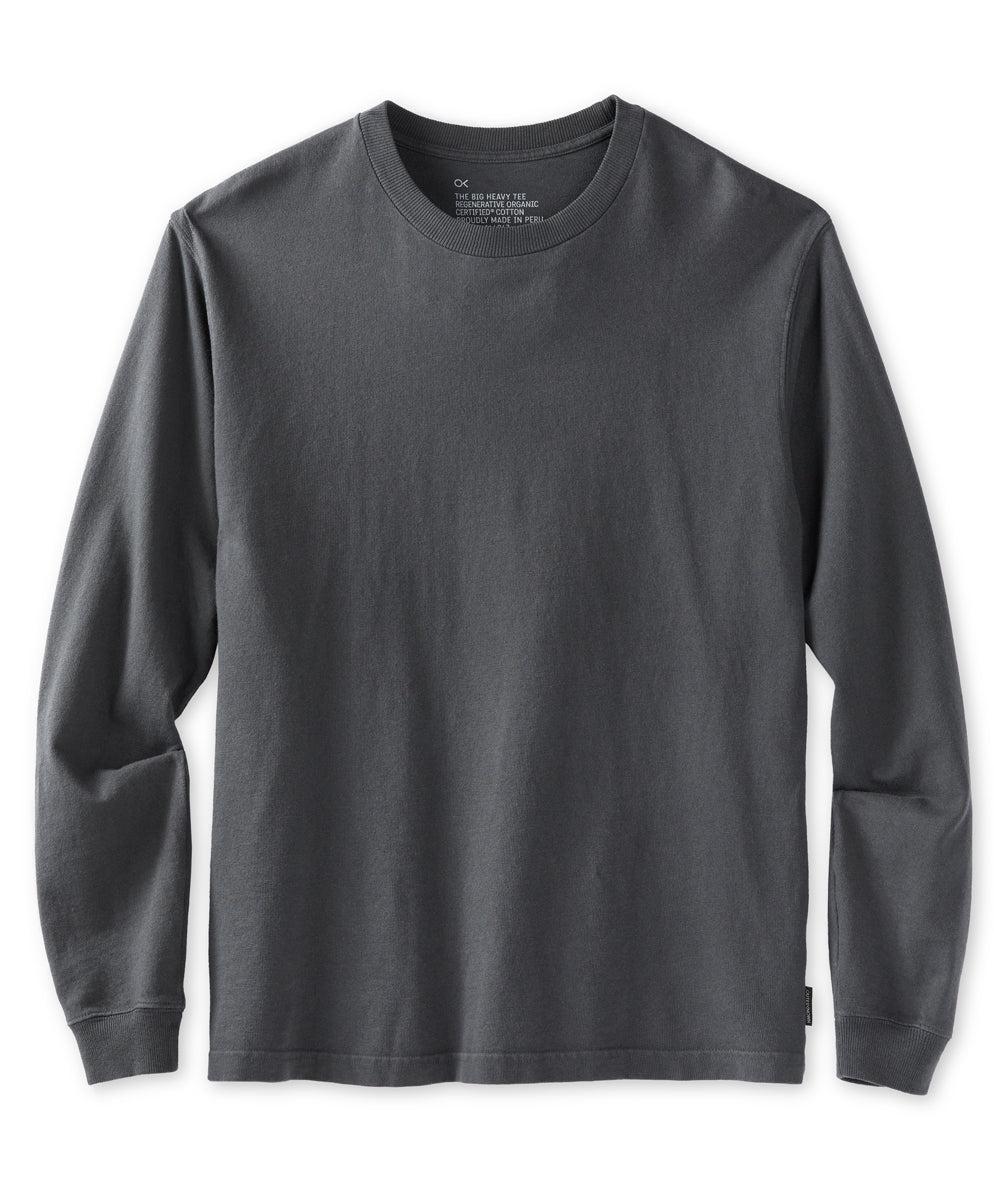 outerknown The Big Heavy Tee Washed Black