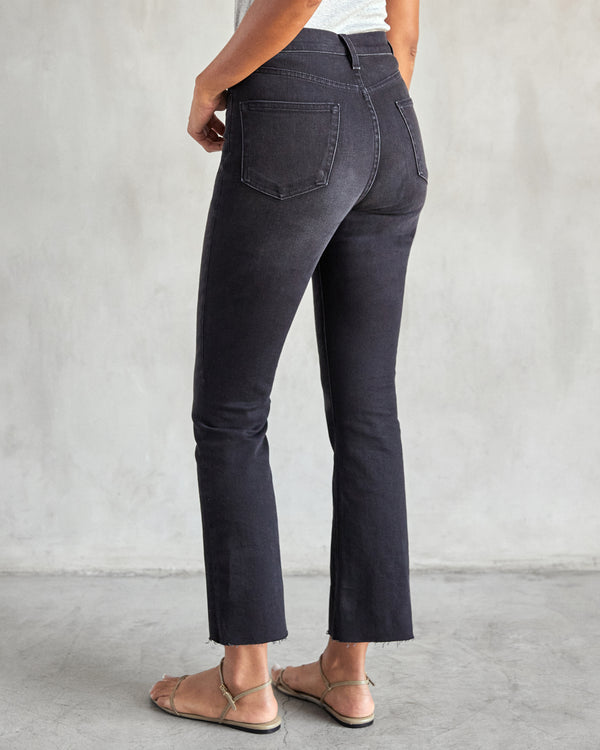 Outerknown The Costa Crop Jean Obsidian