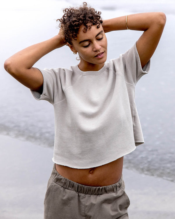 Outerknown The Easy S/S Sweatshirt Sandstone