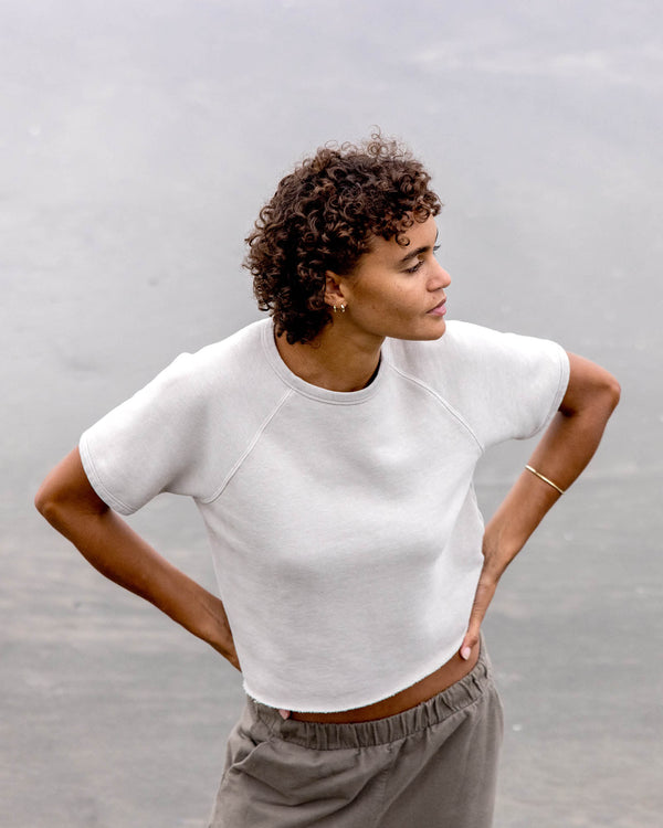 Outerknown The Easy S/S Sweatshirt Sandstone