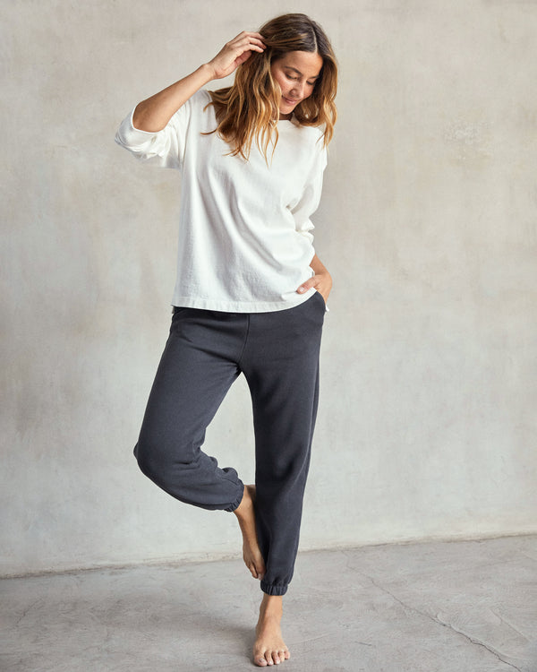 Outerknown The Easy Sweatpants Washed Black