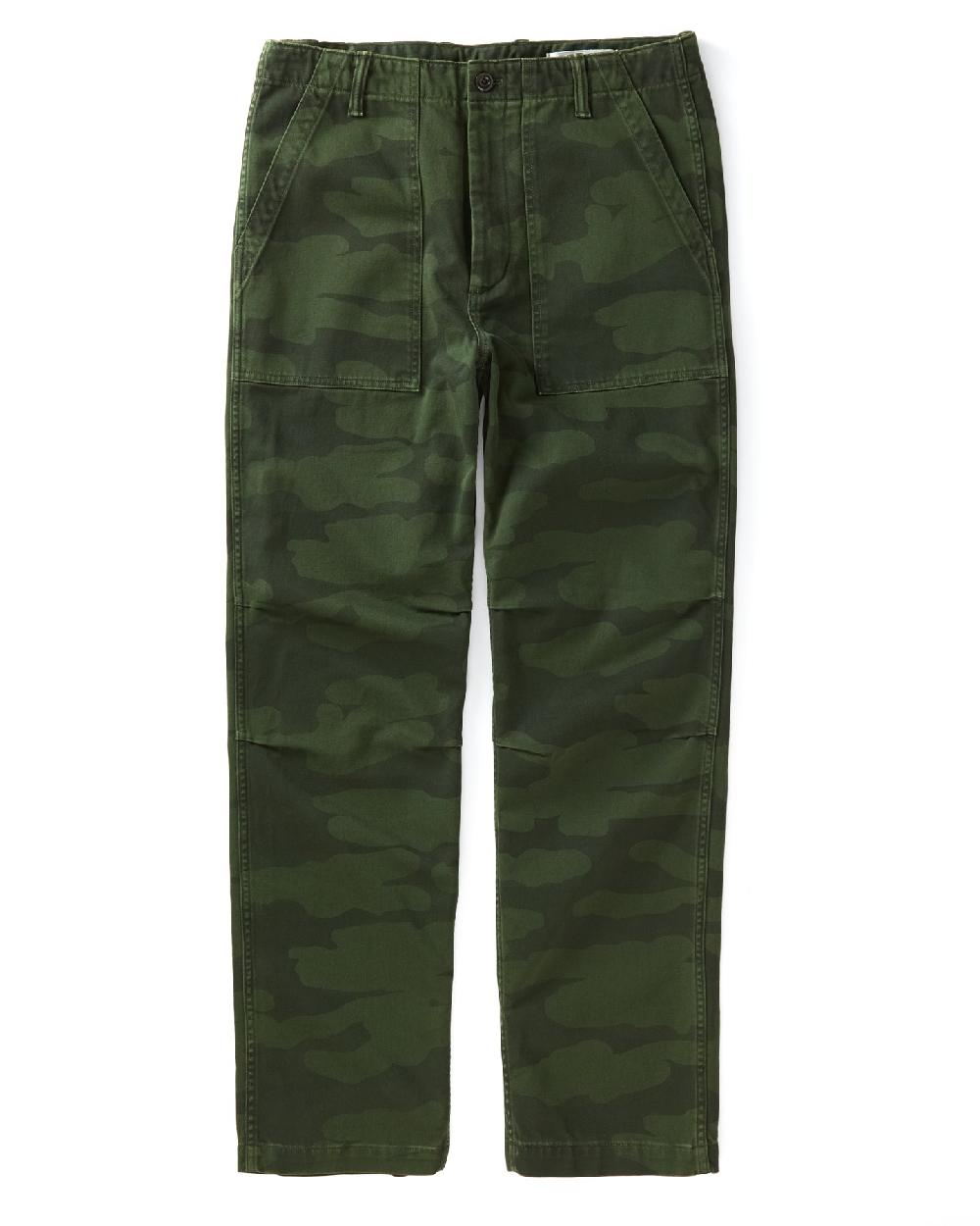 outerknown The Field Pant Olive Night Camo