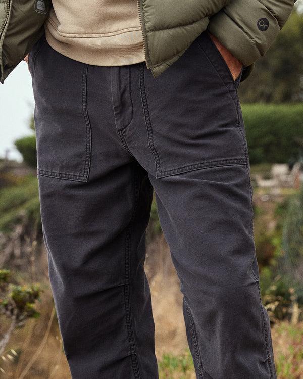 Outerknown The Field Pant Washed Black