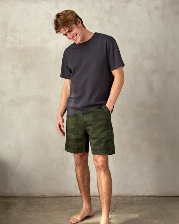 Outerknown The Field Short Olive Night Camo