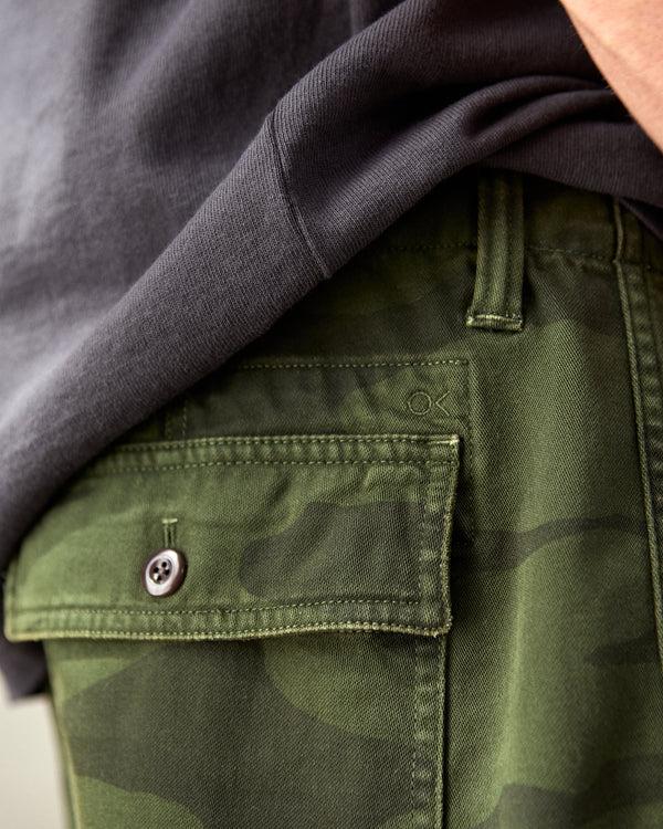 Outerknown The Field Short Olive Night Camo