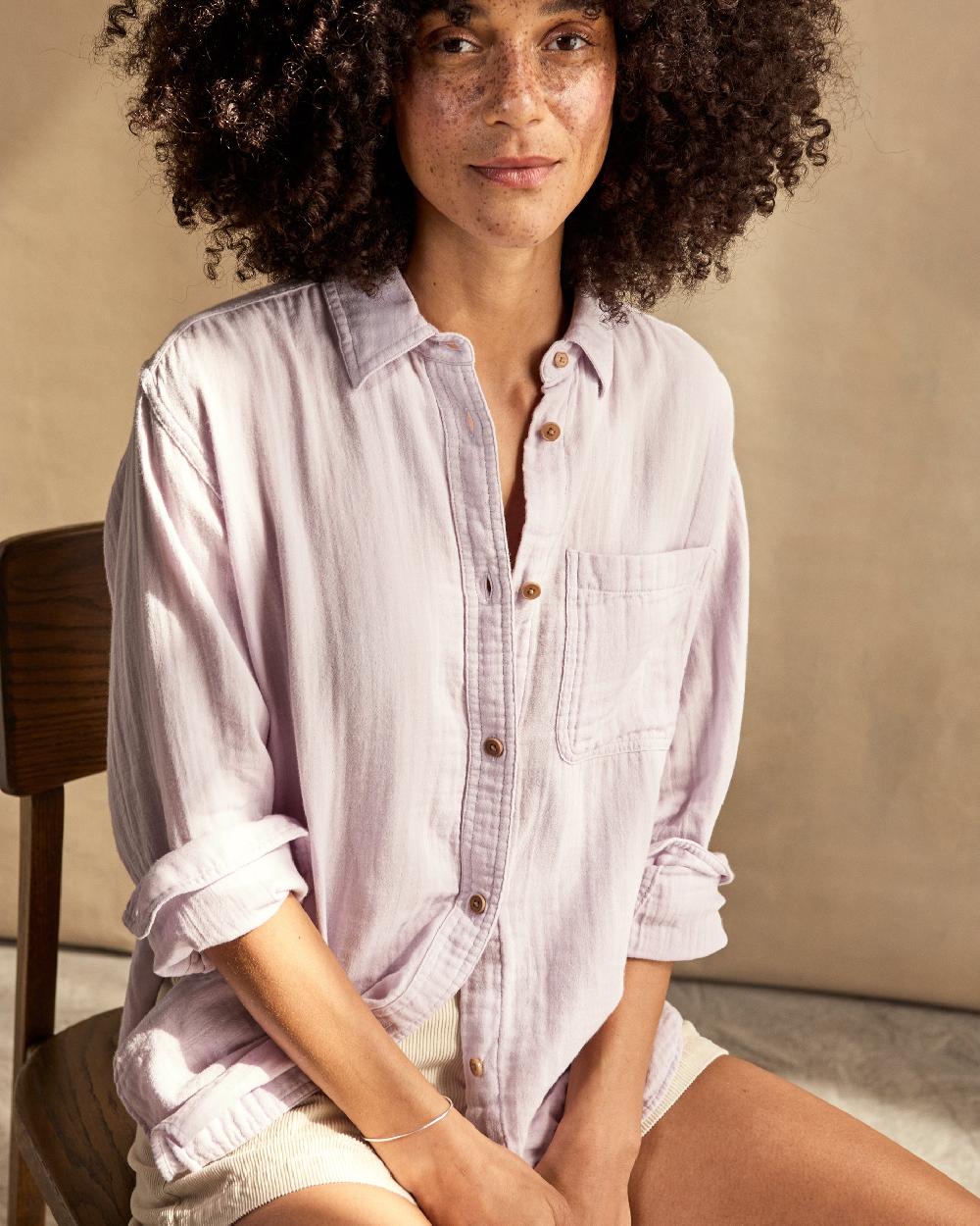 outerknown The Gauze Weekend Shirt Daybreak