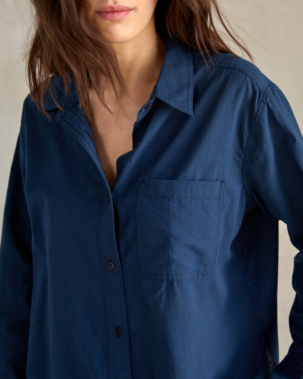 Outerknown The Lightweight Weekend Shirt Indigo