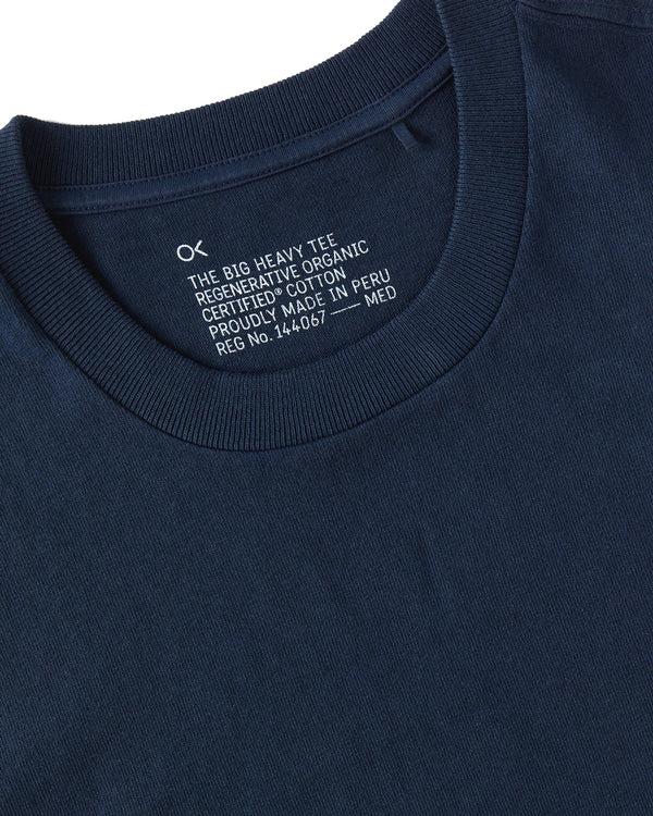 Outerknown The S/S Big Heavy Tee Indigo