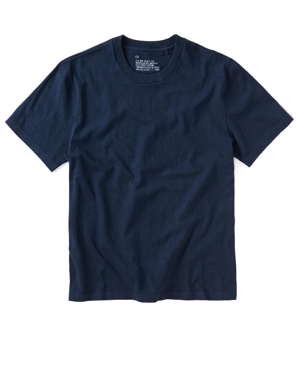 outerknown The S/S Big Heavy Tee Indigo