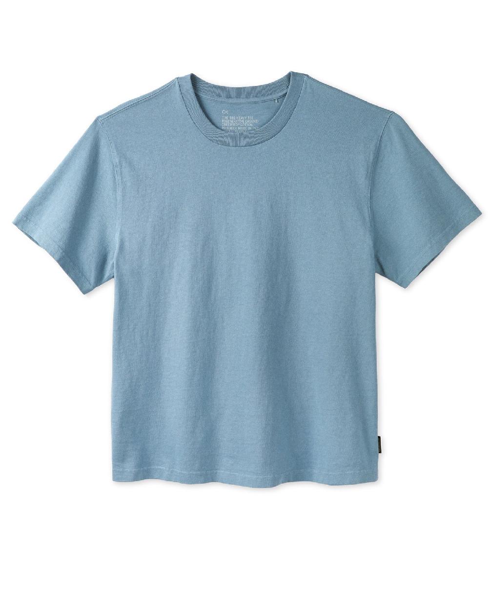 outerknown The S/S Big Heavy Tee Meadow Blue