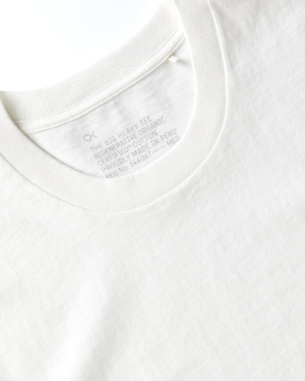 Outerknown The S/S Big Heavy Tee Salt