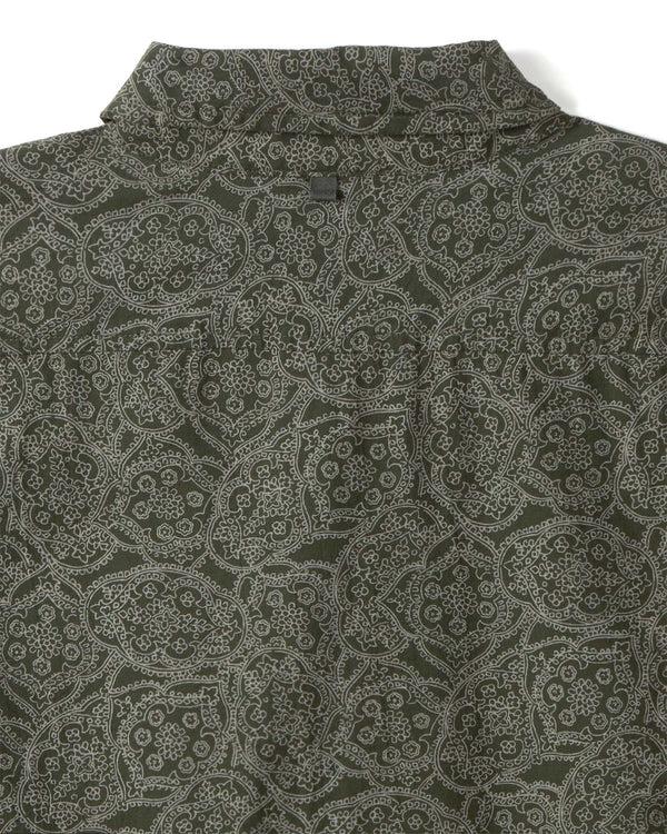 Outerknown The S/S Studio Shirt Charcoal Paisley