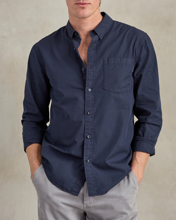 Outerknown The Studio Shirt Indigo