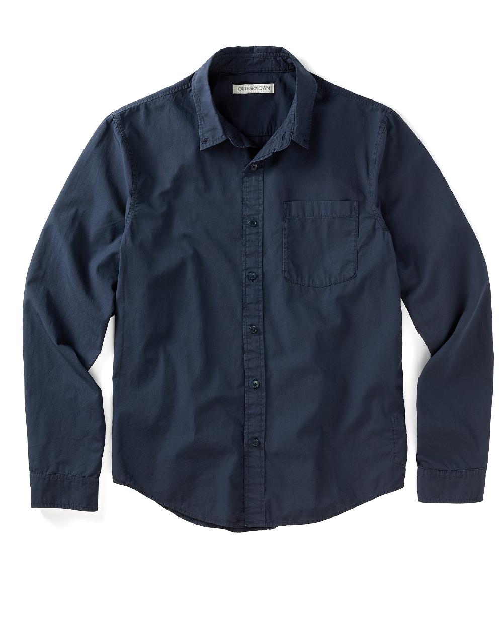 outerknown The Studio Shirt Indigo