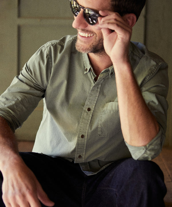 Outerknown The Studio Shirt Off Duty Drab