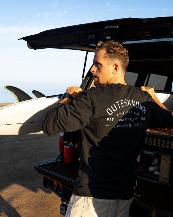 Outerknown The Team Crew Charcoal