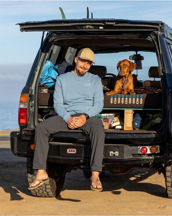 Outerknown The Team Crew Hazy Sea