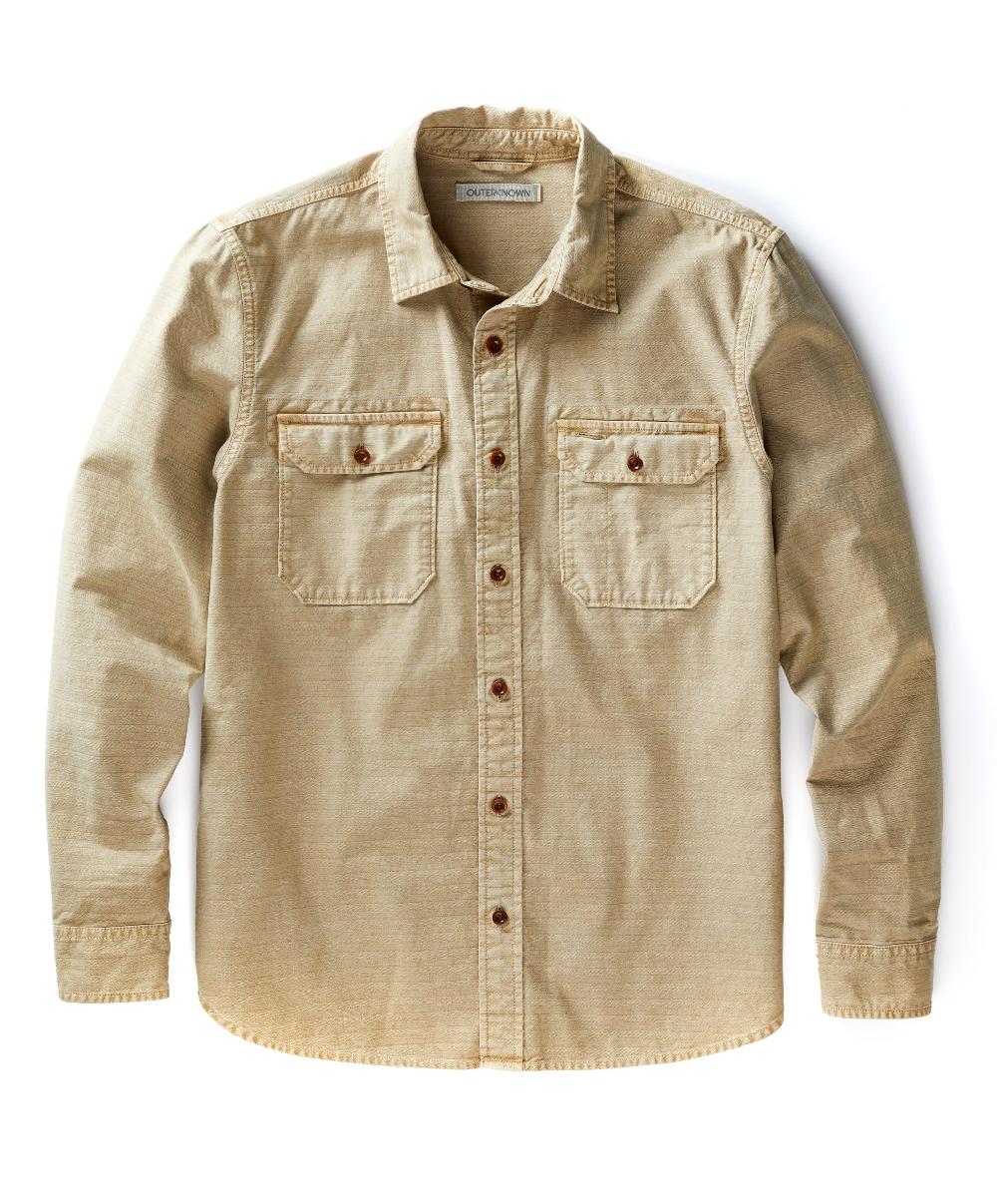 outerknown The Utilitarian Shirt Sandrift