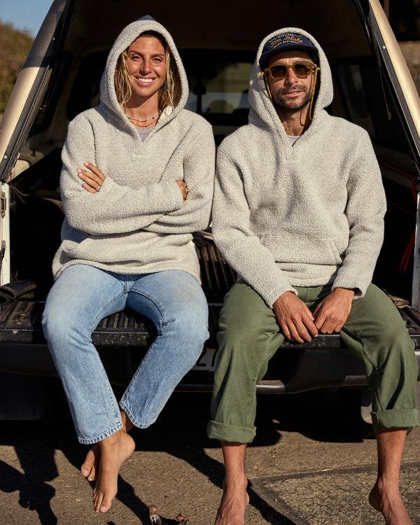 Outerknown The Woolaroo Hoodie Heather Natural