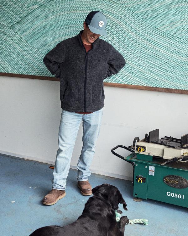 Outerknown The Woolaroo Jacket Heather Charcoal