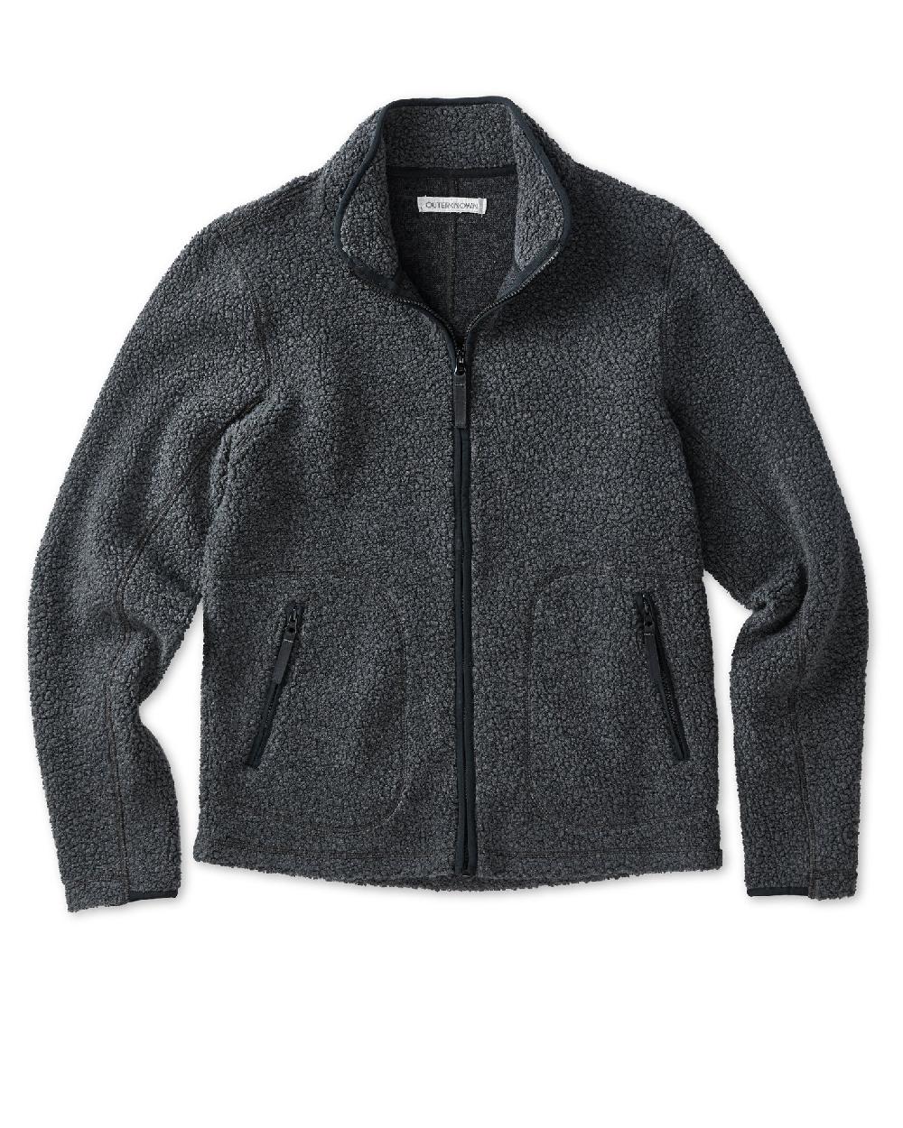 outerknown The Woolaroo Jacket Heather Charcoal