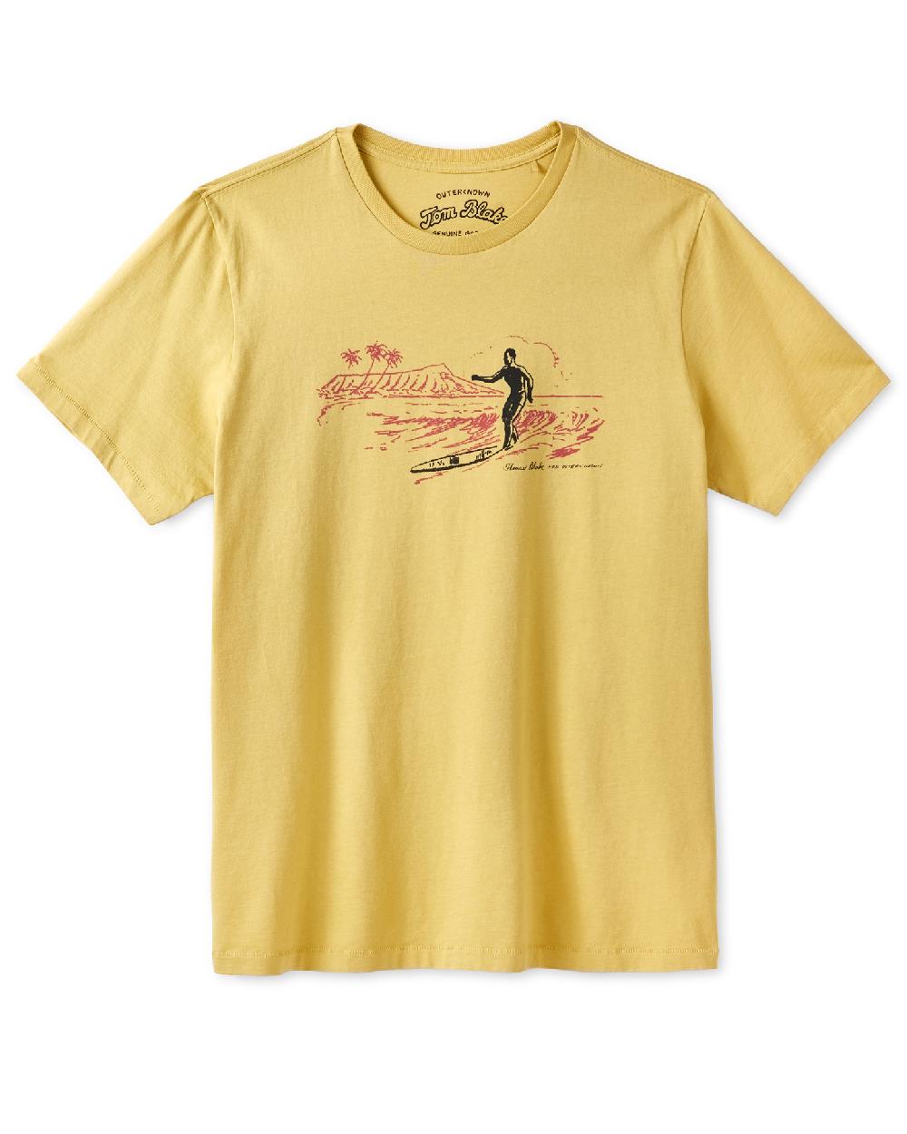 outerknown Tom Blake Waikiki Tee Coriander