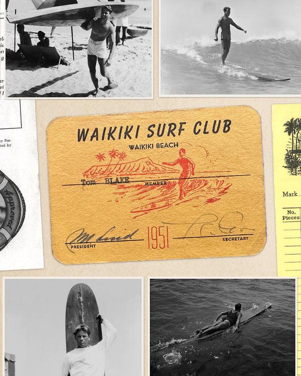 Outerknown Tom Blake Waikiki Tee Salt