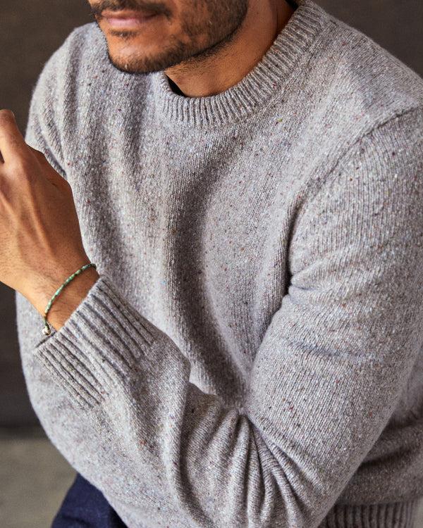 Outerknown Tomales Donegal Crew Heather Multi