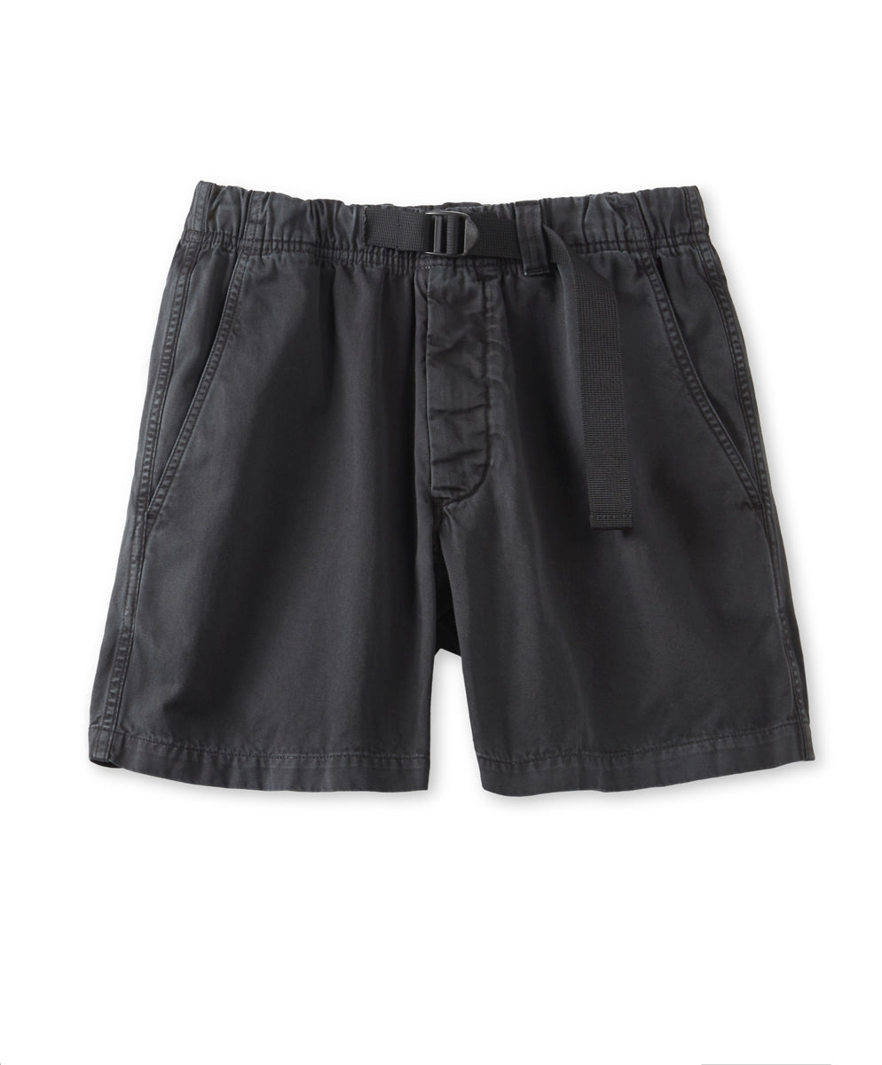 outerknown Twill Trail Short Washed Black