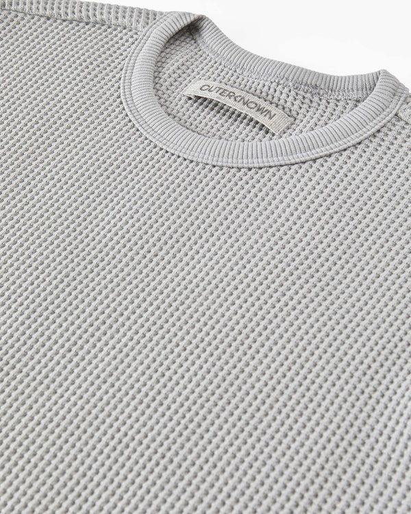 Outerknown Uncharted Waffle Crew Fog Grey